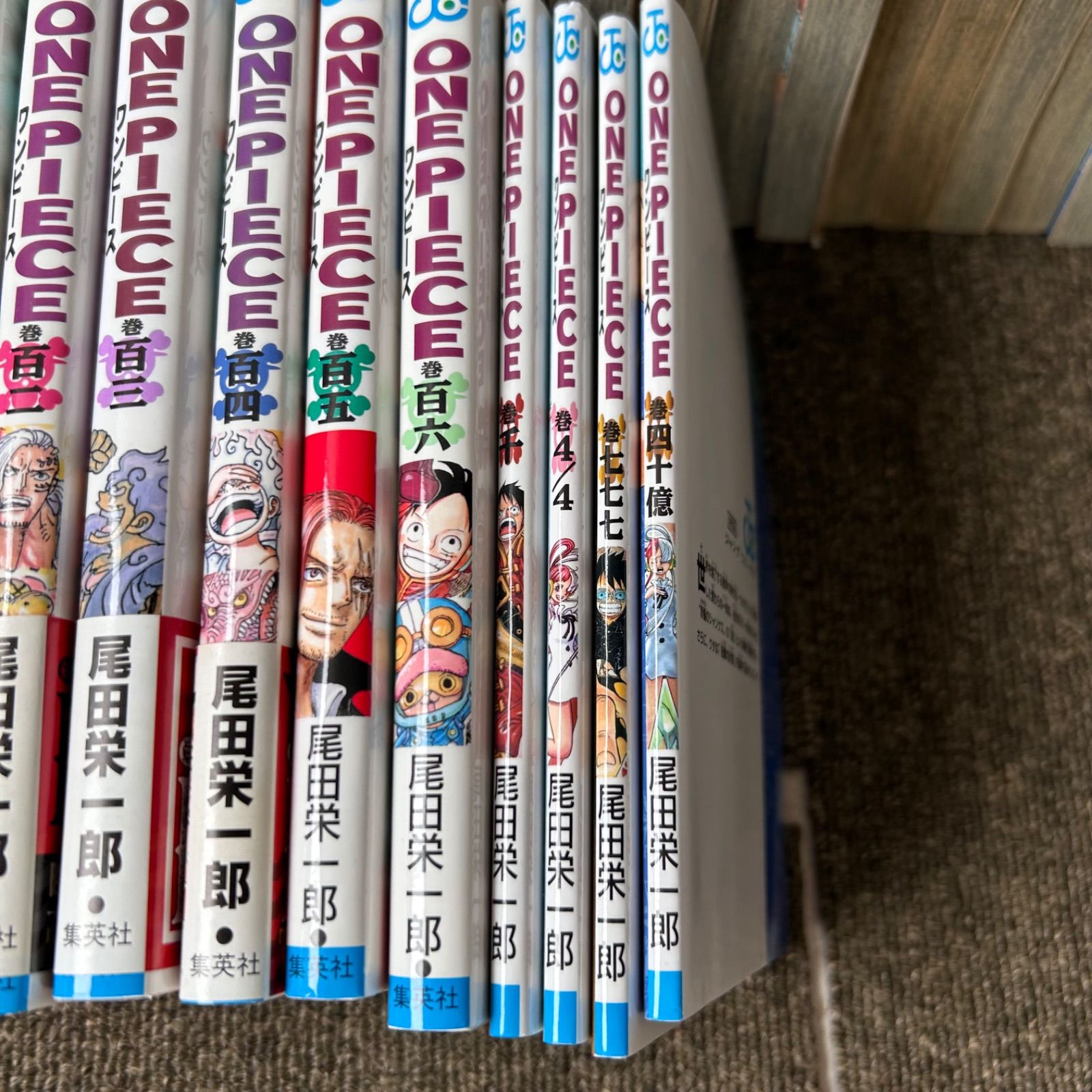 ONE PIECE ワンピース1〜62巻セット+おまけ 1～3以外は全巻初版 ONE