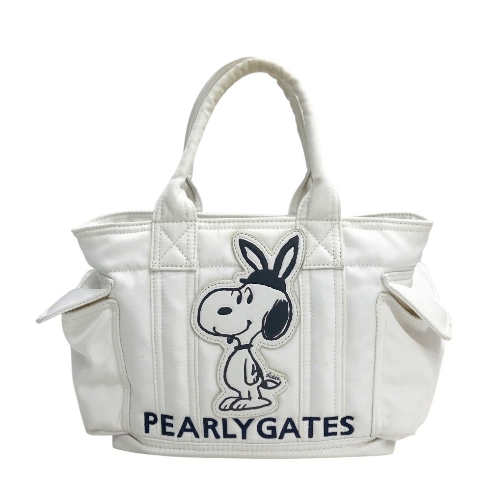 PEARLY GATES パーリーゲイツ ×PEANUTS カートバッグ スヌーピー