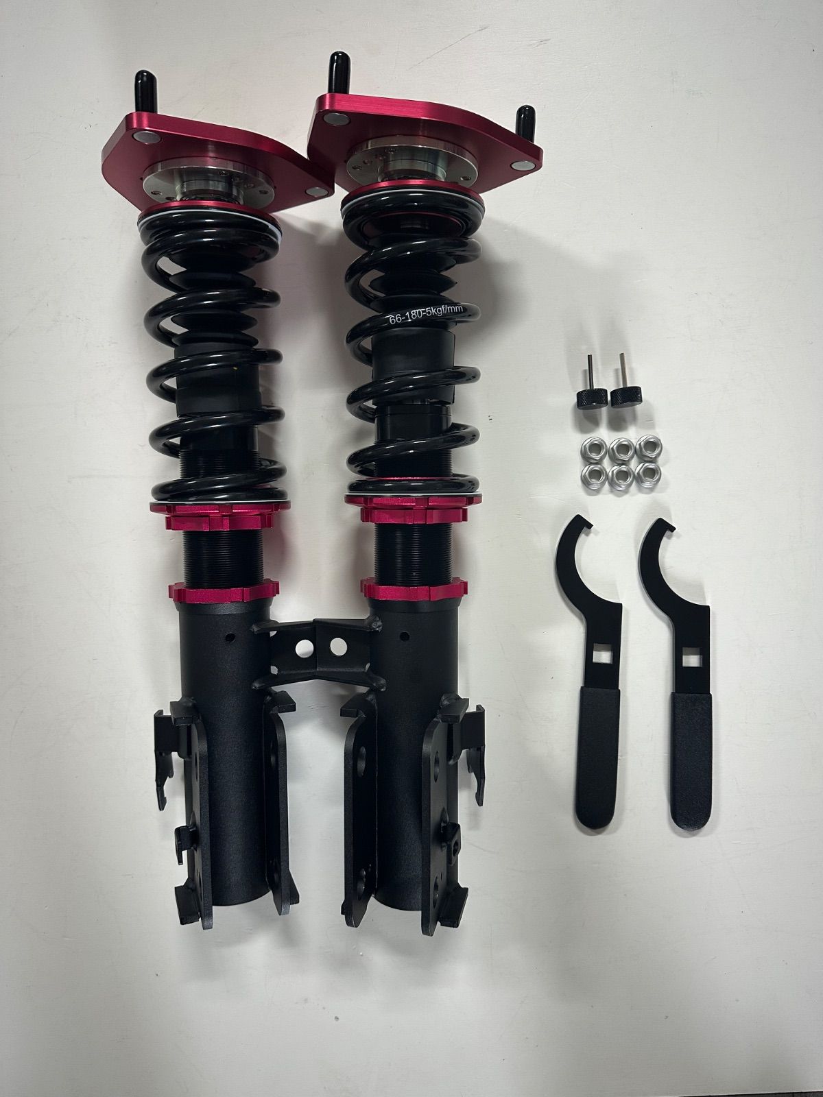 ZVW40Wプリウスアルファピロアッパーキャンバー調整付きフルタップ減衰