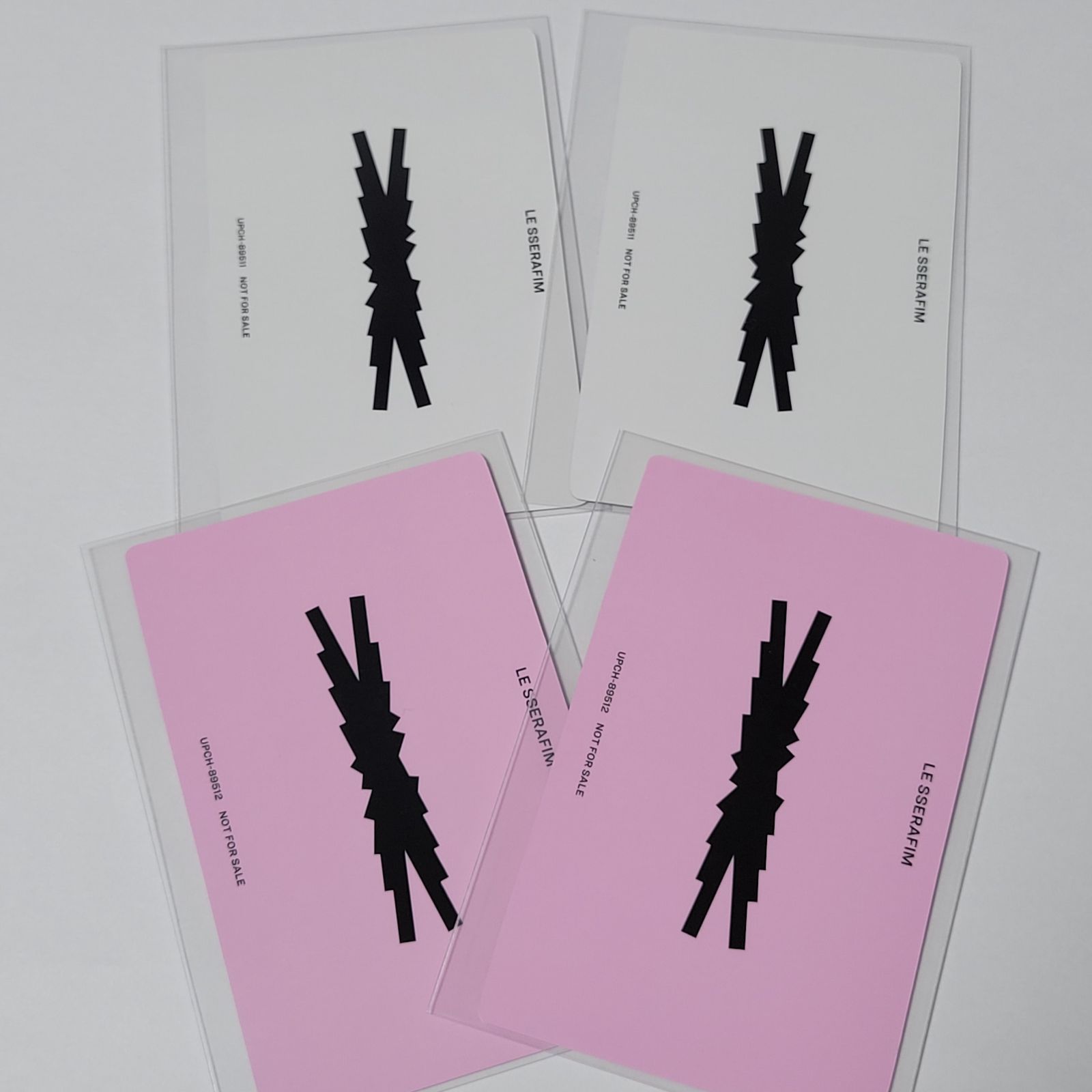 LE SSERAFIM ルセラフィム 公式 トレカ ペア ユニット FEARLESS 初回