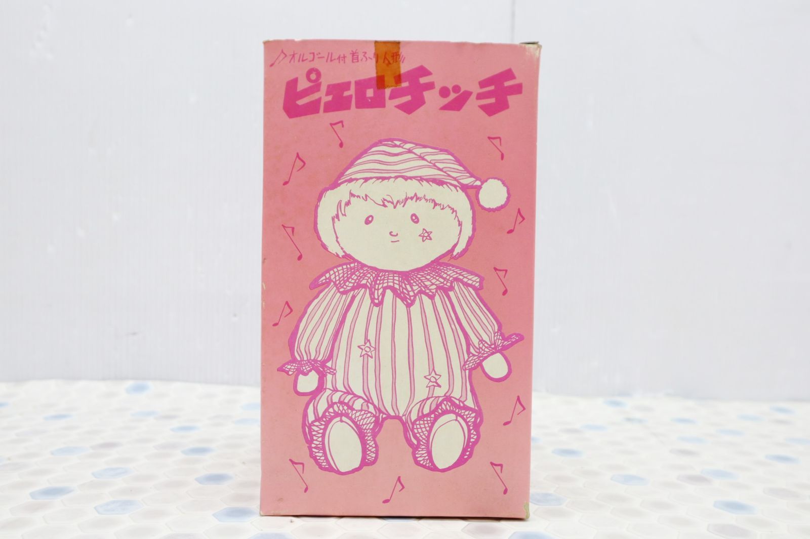 ○ 元箱付き オルゴール付き首振り人形｜ピエロチッチ エンゼル