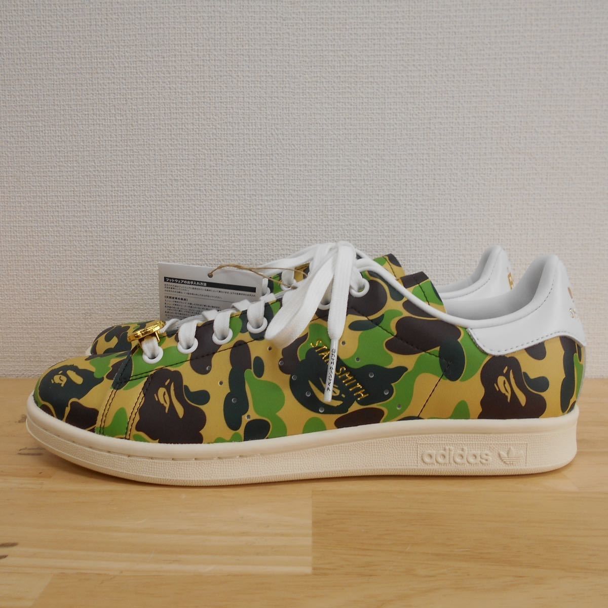 未使用 adidas × A BATHING APE アディダス エイプ BAPE IG8949 Stan