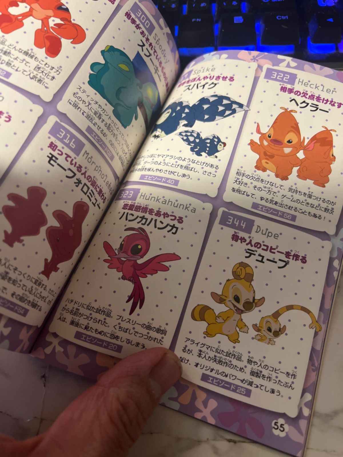 リロアンドスティッチわいわい大事典 : 試作品ライブラリーつき - メルカリ