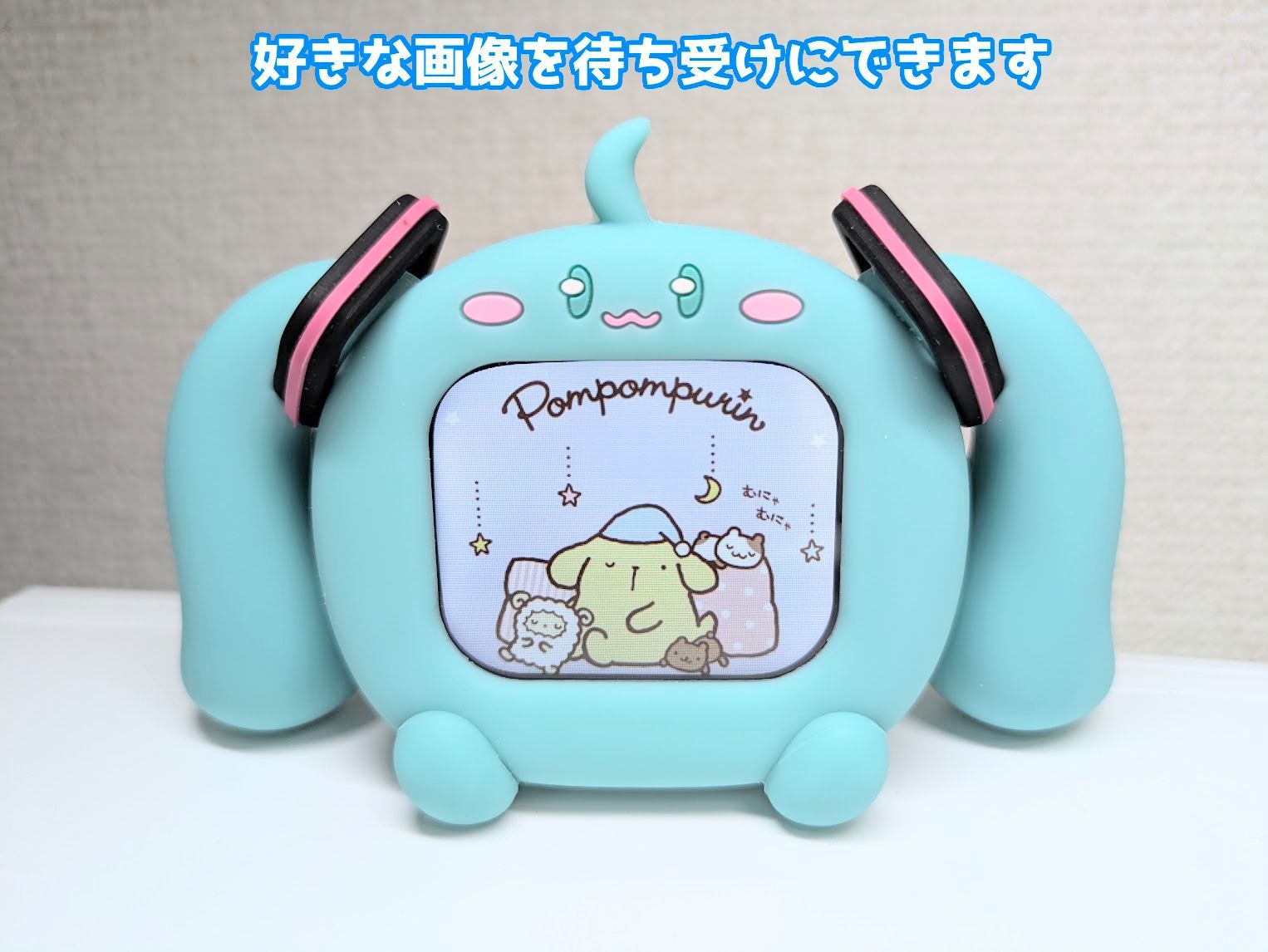 日本未発売 タッチパネル付き 公式 ワイヤレスイヤホン 初音ミク