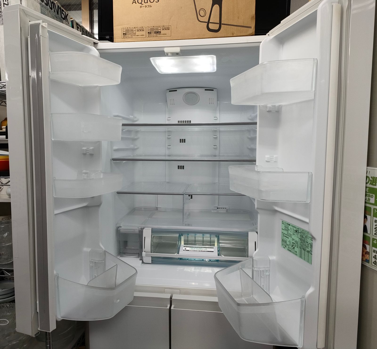 HITACHI 430L 4ドア冷蔵庫 R-XG4300G(古河市引き取り可能) HITACHI