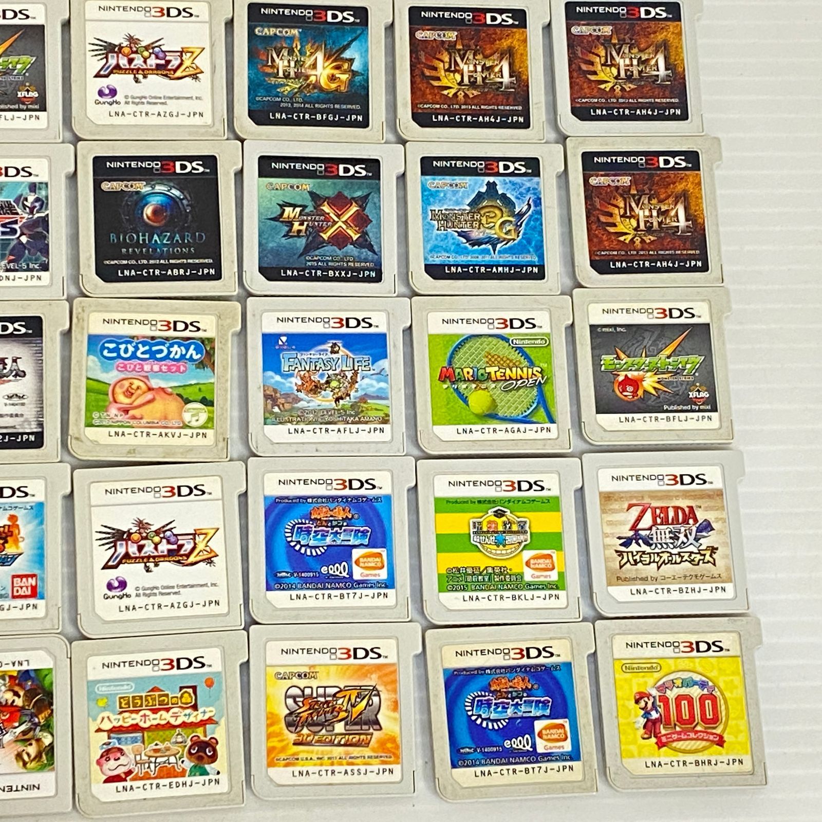 □ニンテンドー3DSソフト 50本 まとめ [Nintendo 3DS] ジャンク品