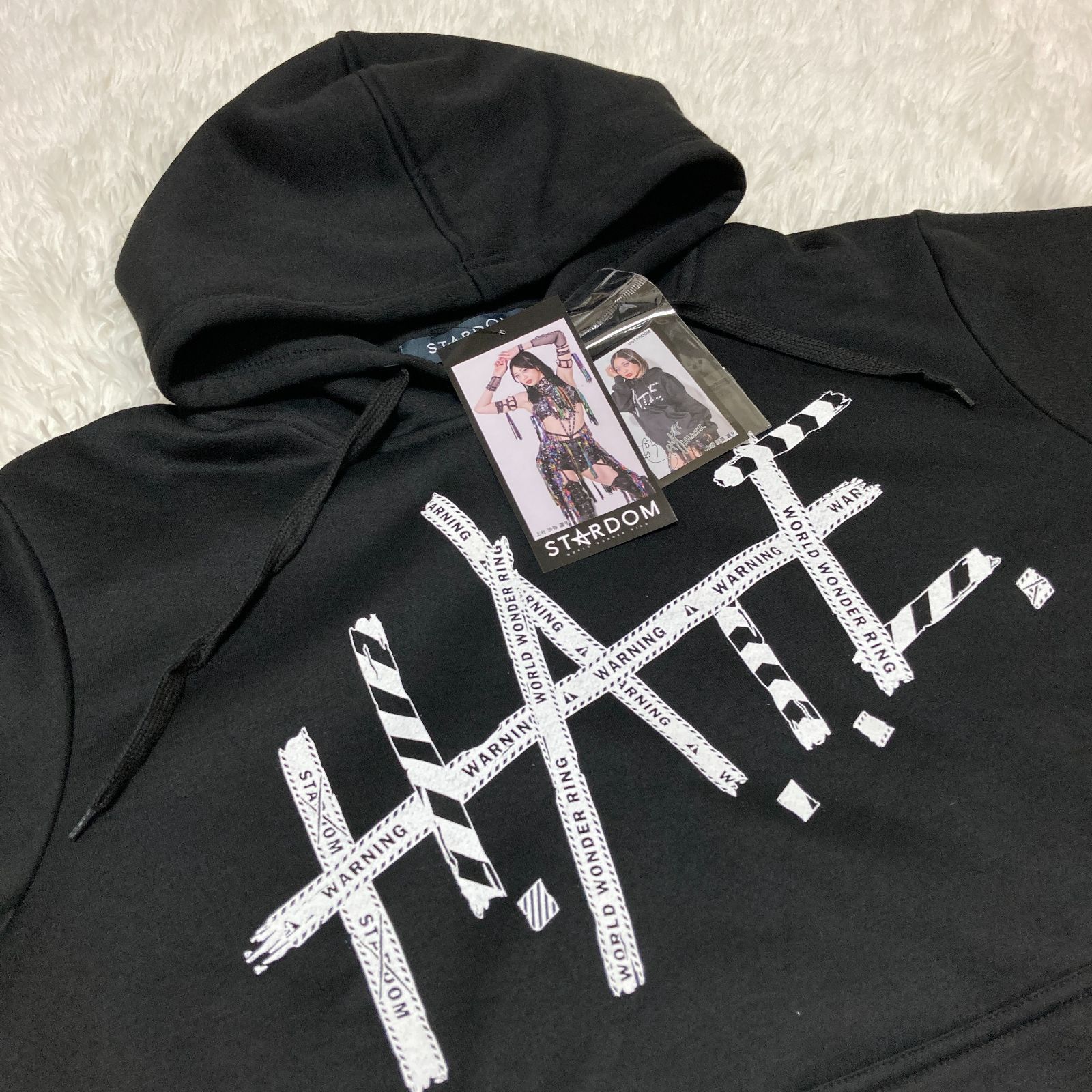 スターダム STARDAM 女子プロレス 上谷沙耶 HATE パーカー - メルカリ