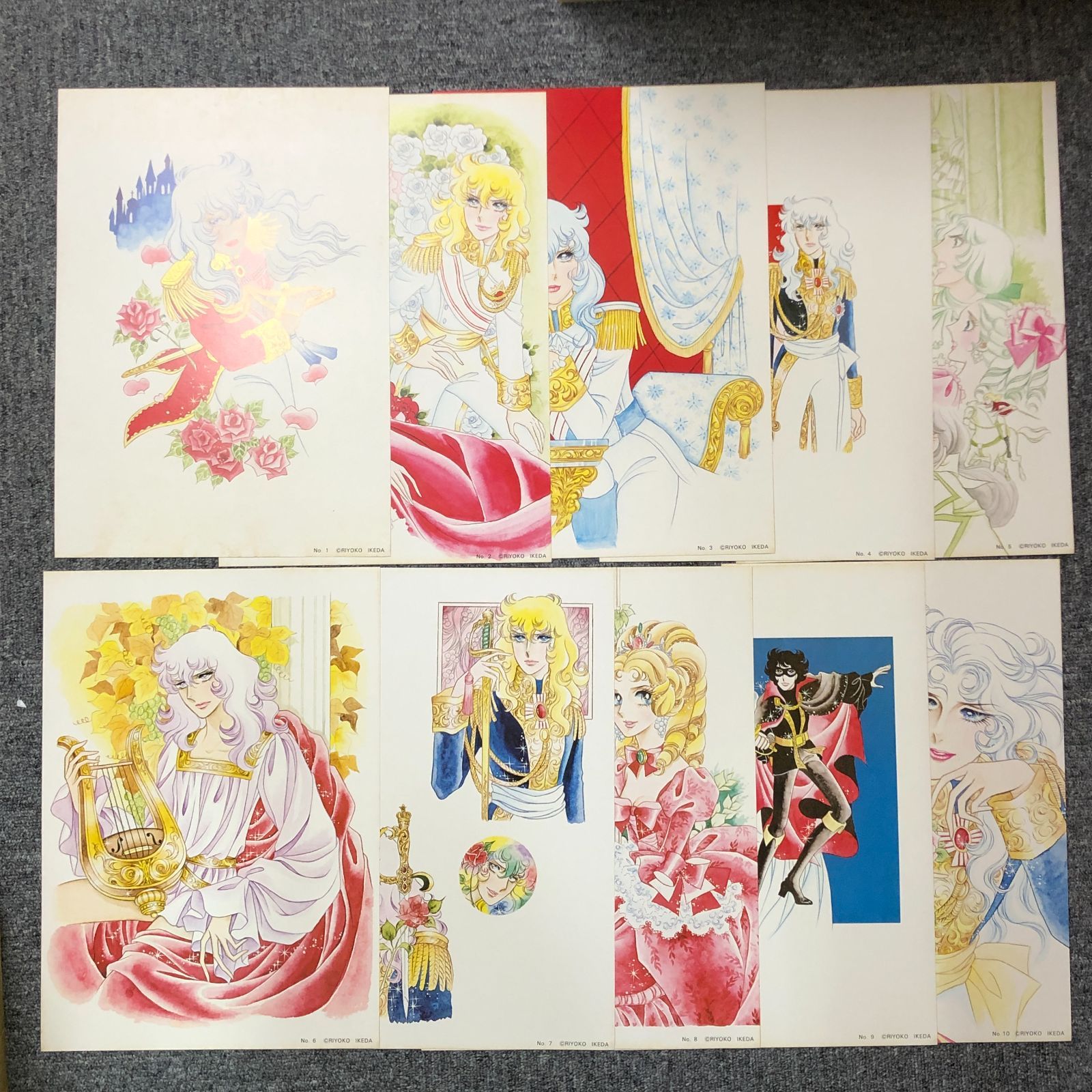 希少・ポスター付き】ベルサイユのばら 池田理代子 自選複製原画集