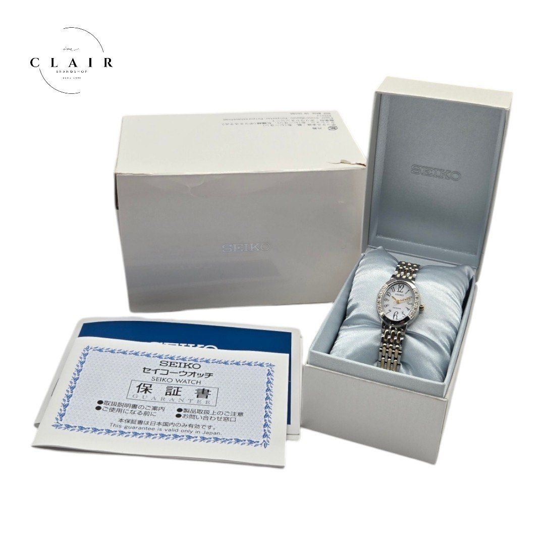 SEIKO セイコー エクセリーヌ レディース腕時計 ソーラー 10P