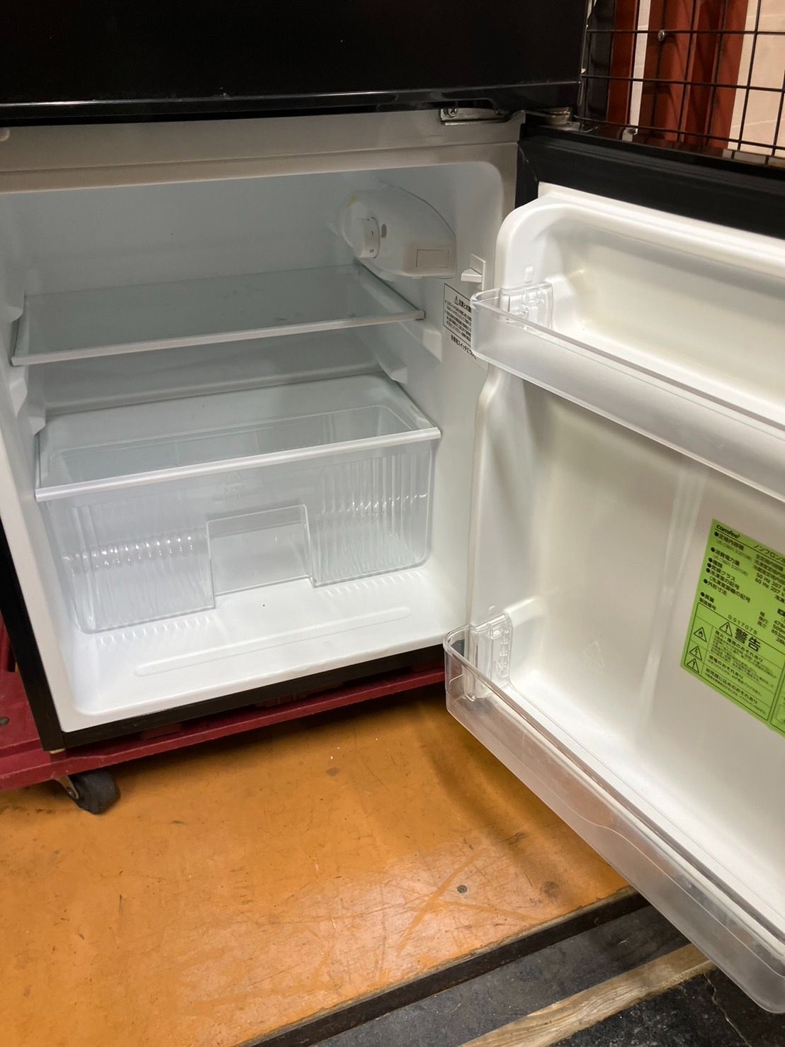 中古】大阪引取限定 comfee RCT90BL(E) 冷凍冷蔵庫蔵 90L 小型冷蔵庫