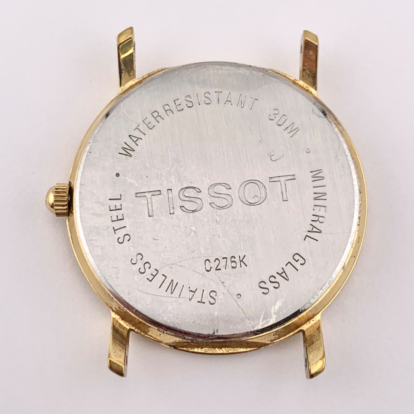 ジャンク】TISSOT C276K ゴールド 腕時計(クォーツ) - メルカリ