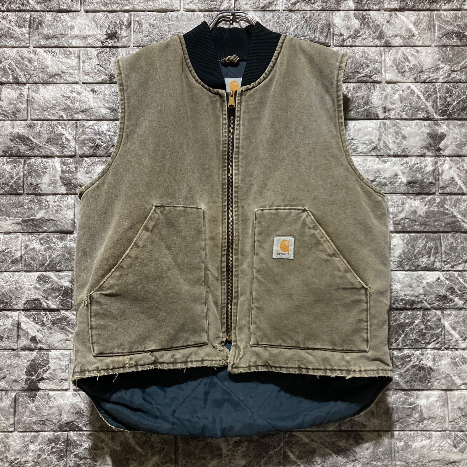 CARHARTT ダックベスト L USA製 カーハート DUCK VEST - メルカリ