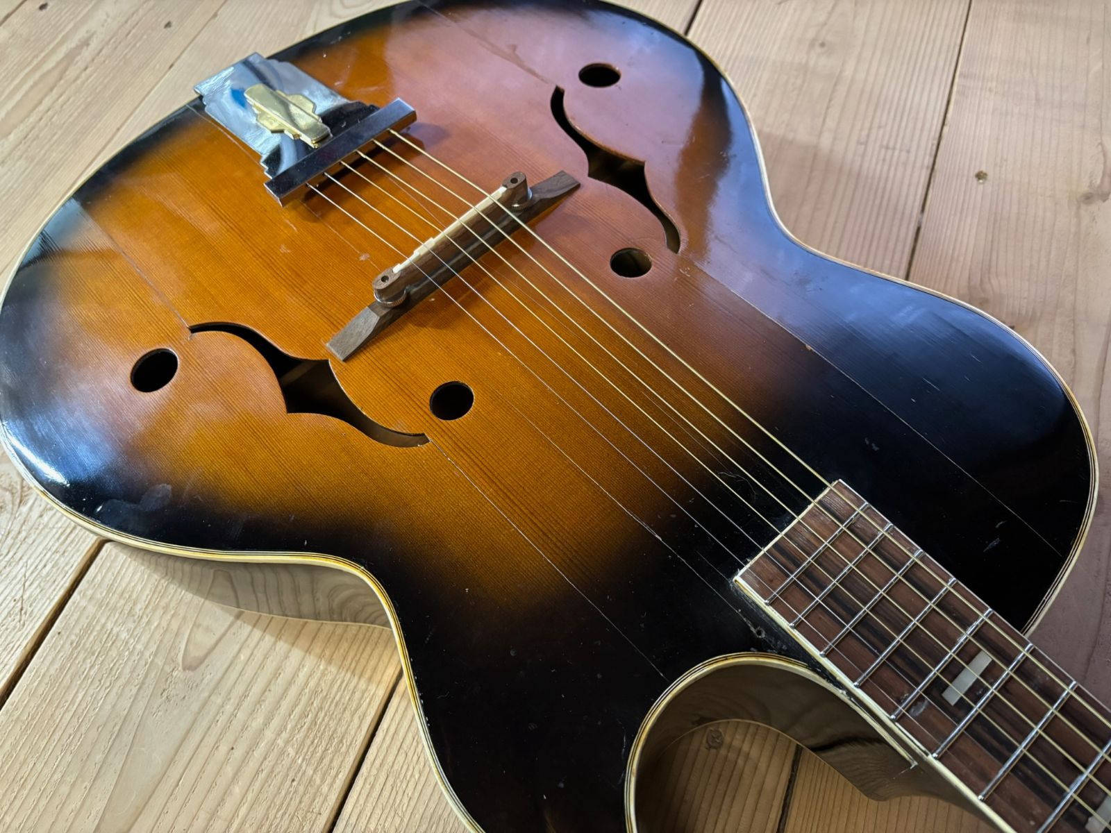 NARDAN NO.120 ナルダンピックギター アーチトップ 60年代ごろ日本製