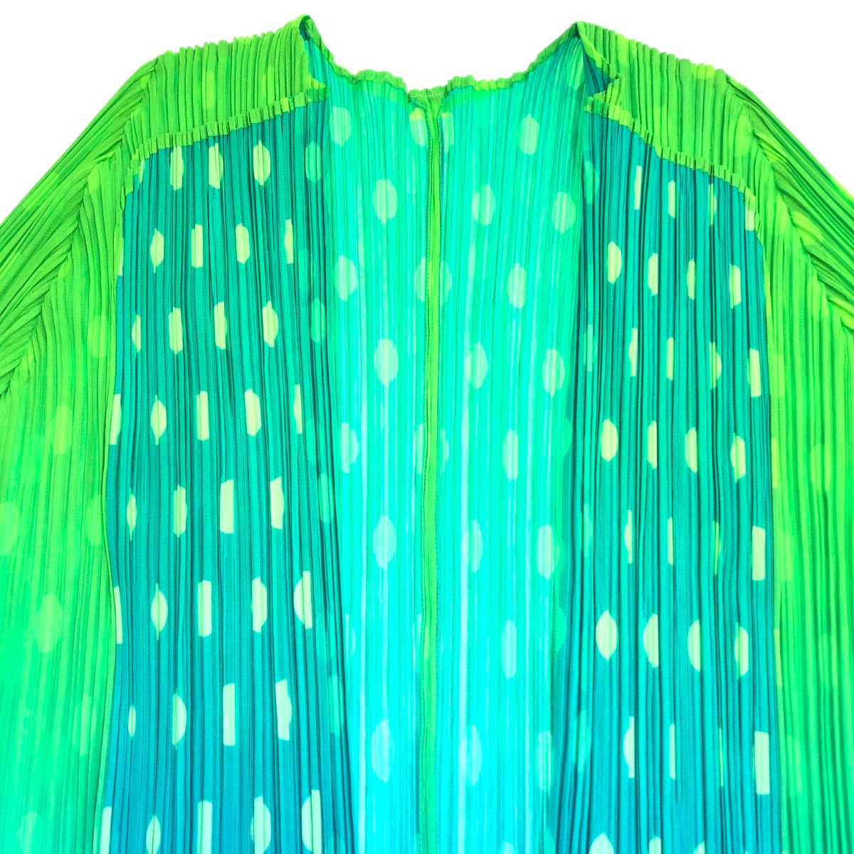 PLEATS PLEASE プリーツプリーズ グラデーションカーディガン サイズ:4