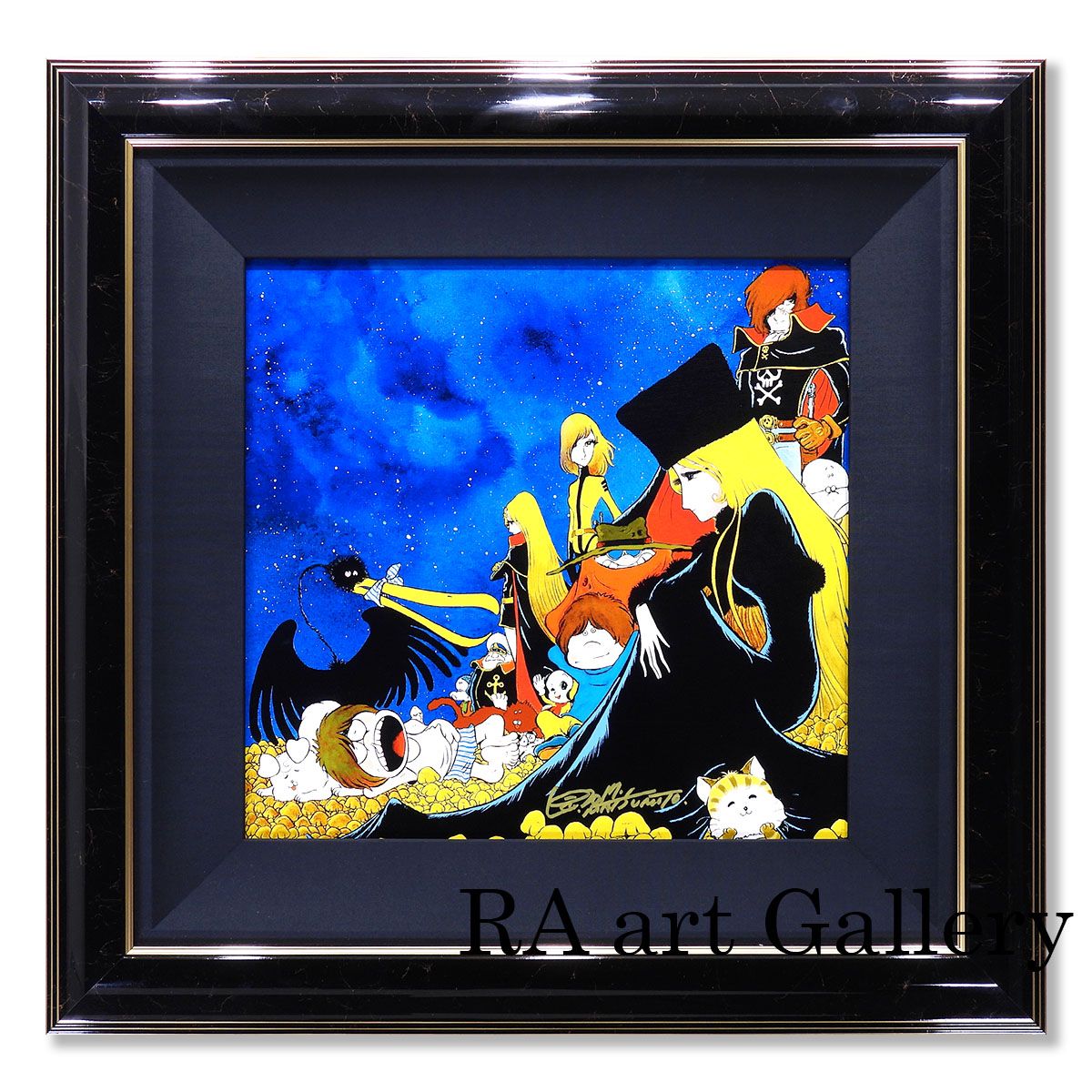 美品＞松本零士〜宇宙の彼方へ（Ⅱ）〜本人直筆サイン入 美品＞松本