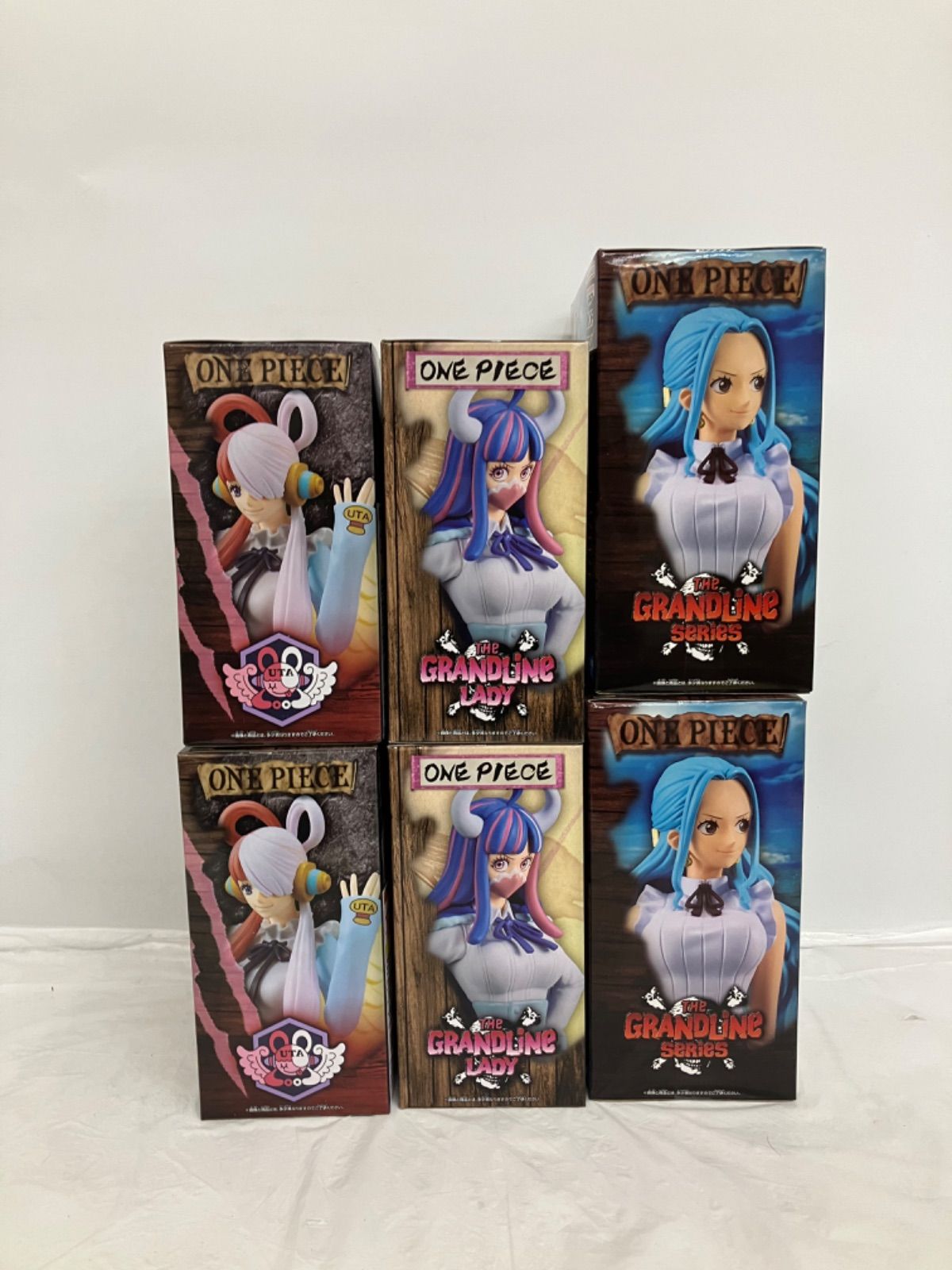 未開封 ONEPIECE ワンピース フィギュア 3種6個セット LF1534 f099