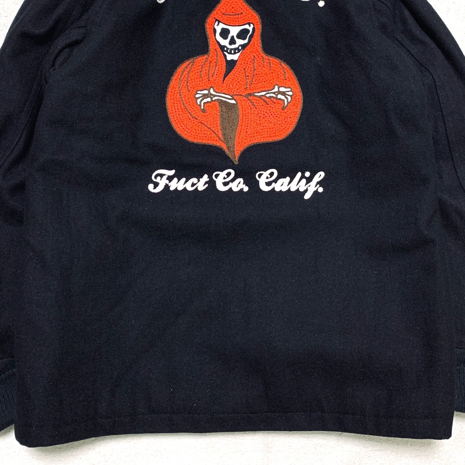 FUCT SSDD Pharaoh Jacket スタジャン バーシティジャケット ファラオ