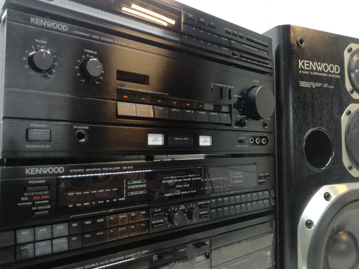☆冬の感謝祭☆彡◇バブル世代興奮◇KENWOOD ROXY DG5・ミニコンポ