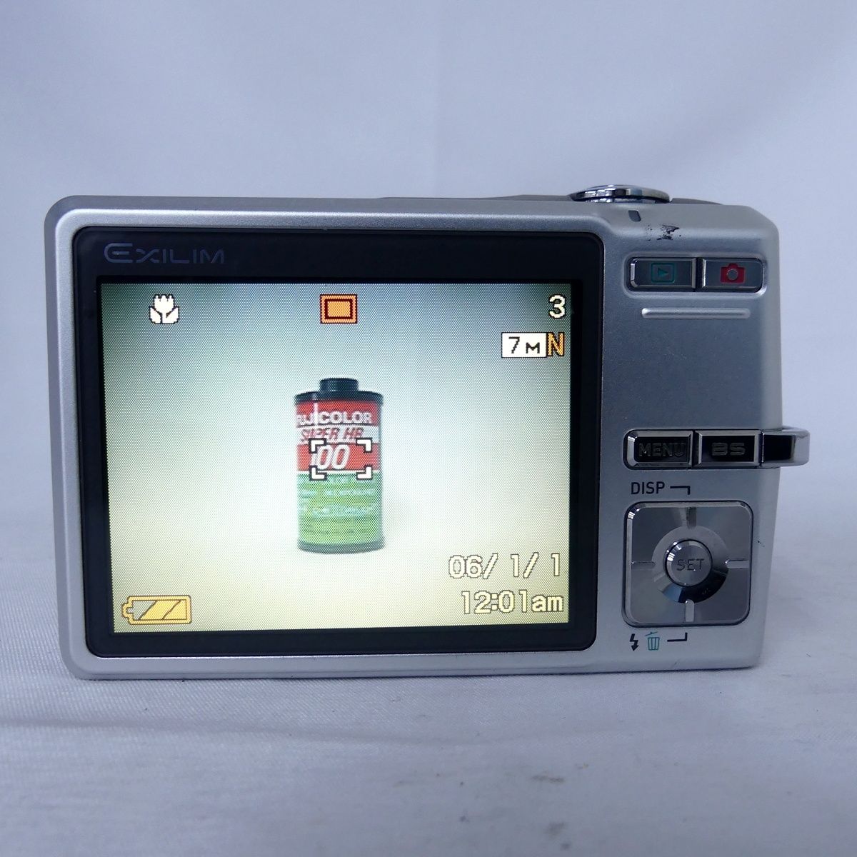 CASIO カシオ EXILIM EX-Z700 シルバー デジタルカメラ コンパクト