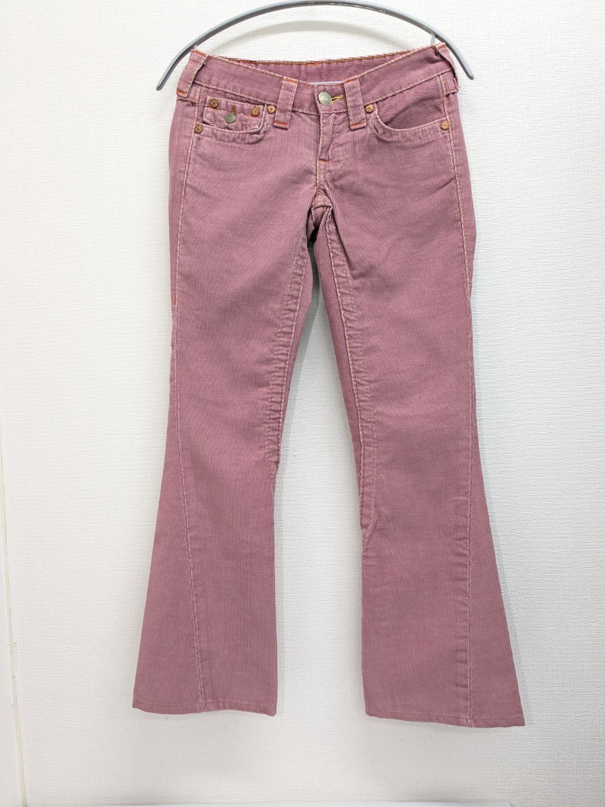 TRUE RELIGION トゥルーレリジョン コーデュロイフレアパンツ ブーツ