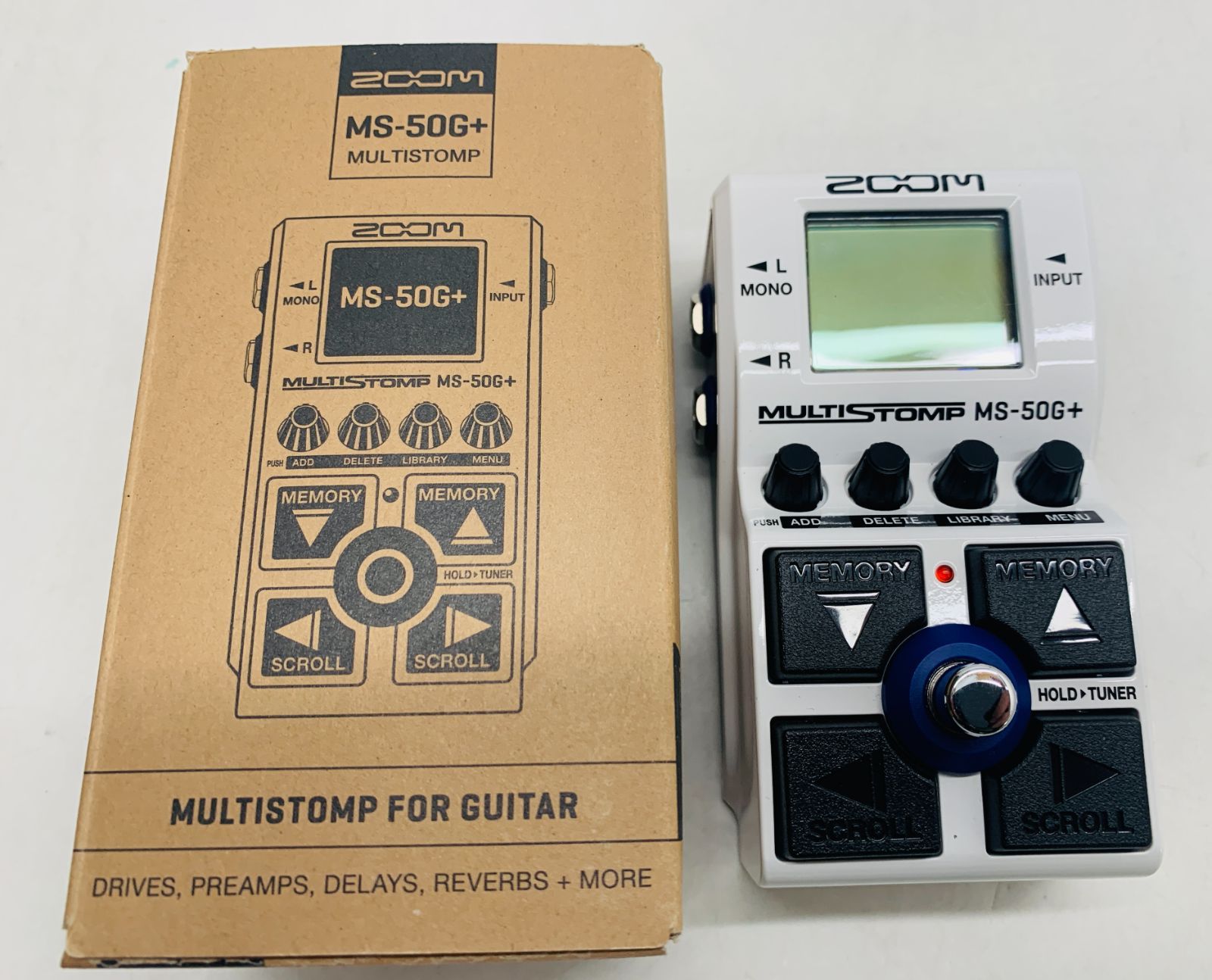 ZOOM / MS-50G+ マルチストンプペダル - メルカリ