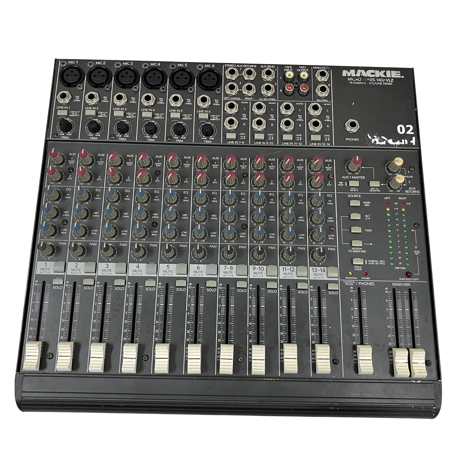 MACKIE 1402-VLZ アナログミキサー マッキー 14ch PA機器 音響機材