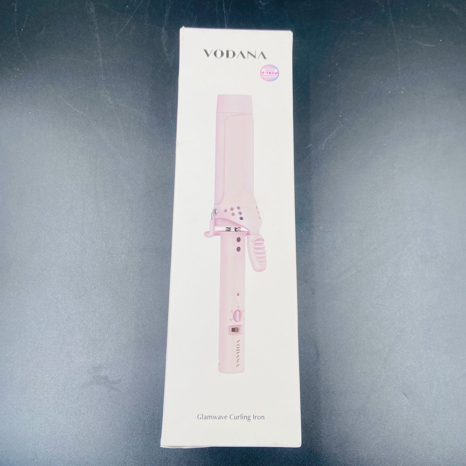 未開封 VODANA（ボダナ）グラムウェーブカーリングアイロン40mm ピンク