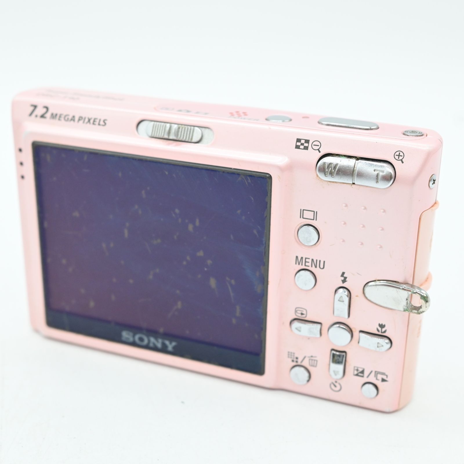 良品】ソニー SONY デジタルカメラ サイバーショット DSC-T10 シルバー