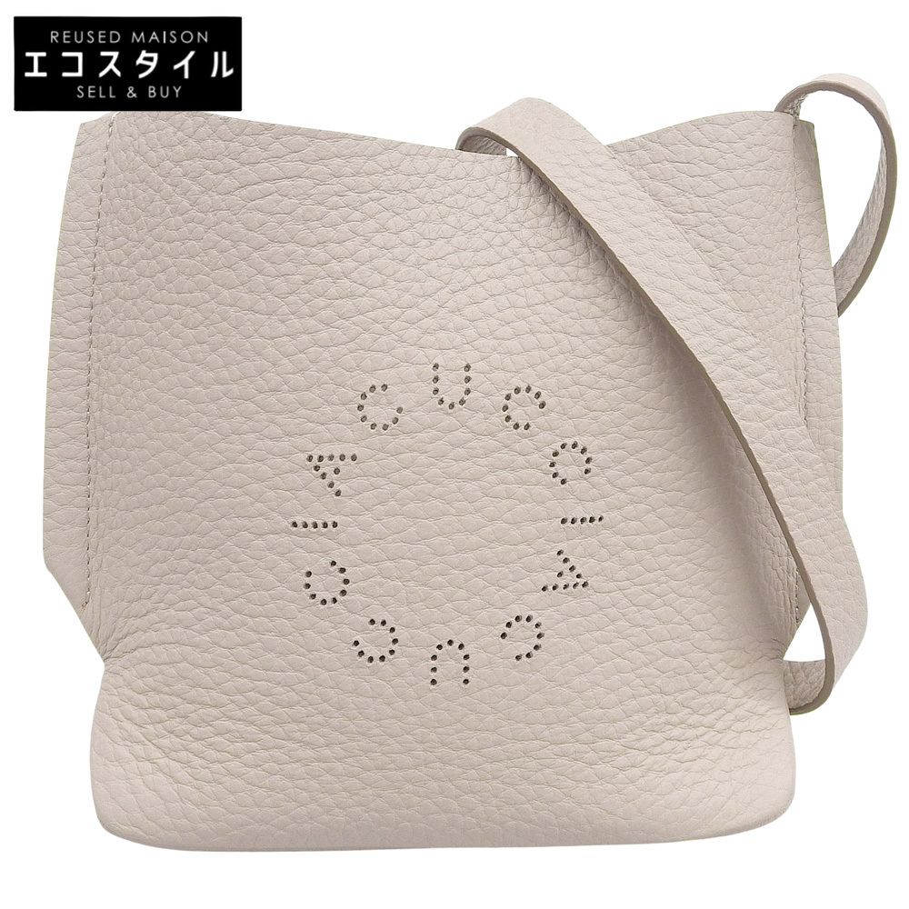 IACUCCI イアクッチ 美品 グッシオ SD ALCE レザー パンチングロゴ