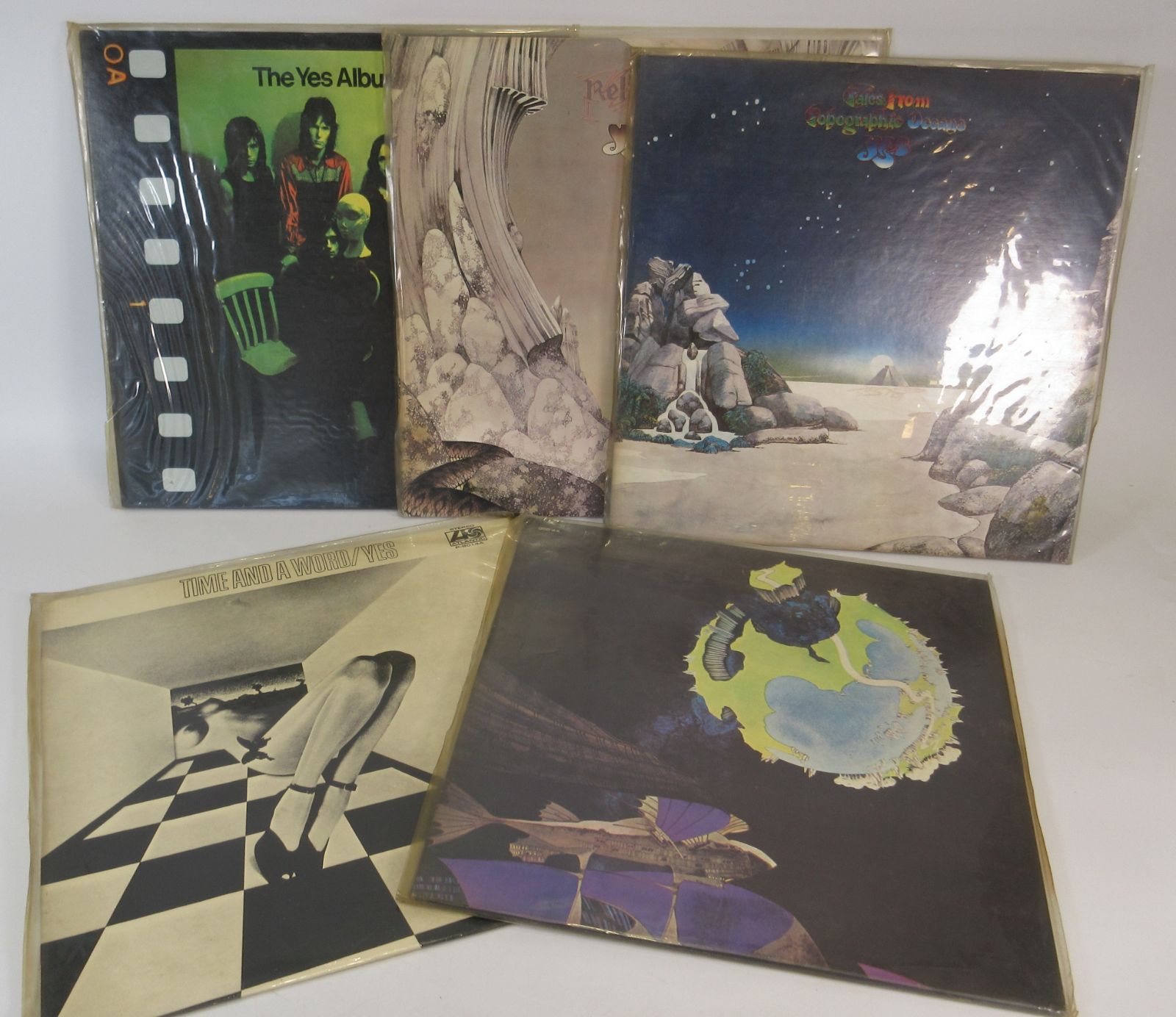 洋楽 レコード まとめて 5枚 YES イエス LP TIME AND A WORD 等 / s565