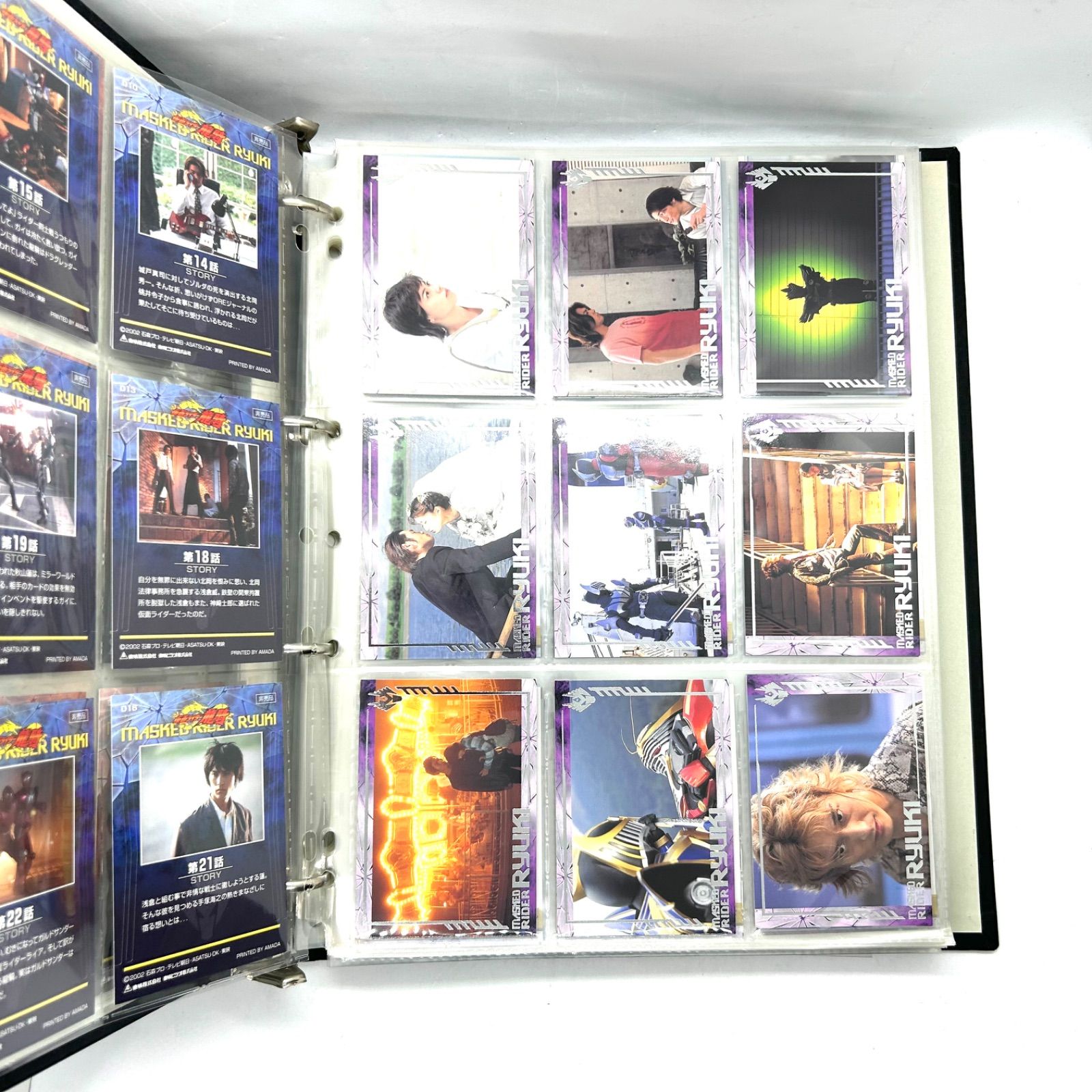 仮面ライダー龍騎DVD全15巻 特典カードホルダー カード多数 - メルカリ