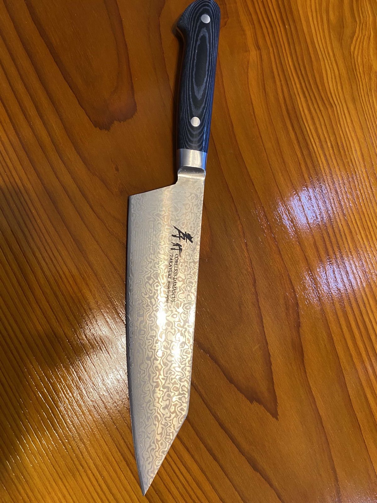 包丁 堺孝行 コアレスダマスカス 190mm 剣型牛刀 日本製 knife - メルカリ
