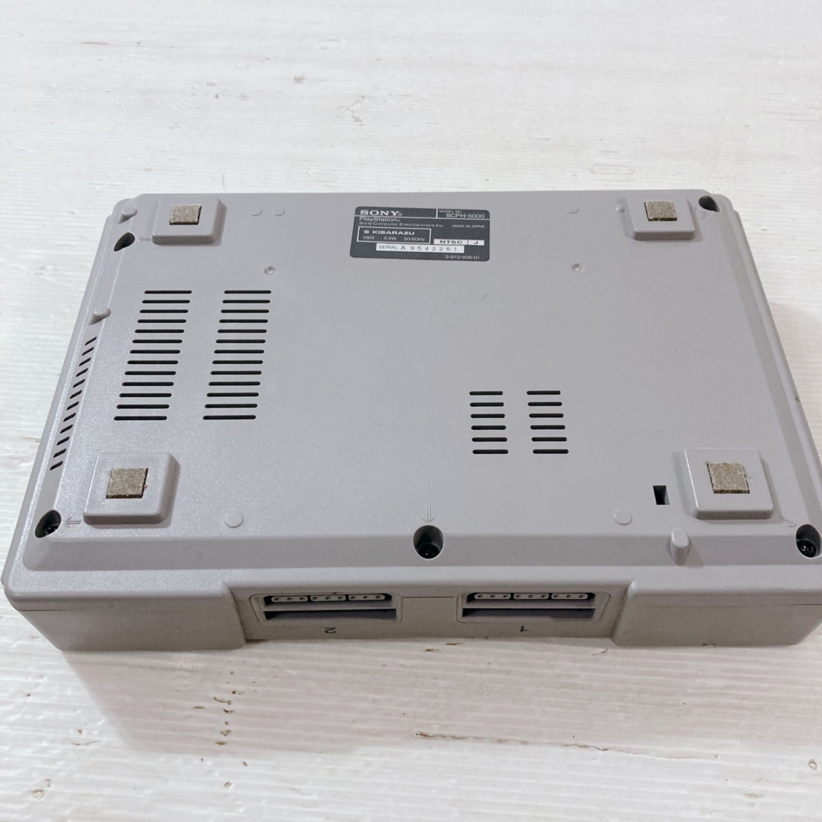 ジャンク品 SONY PlayStation SCPH-5000 ゲームハード本体 レトロ