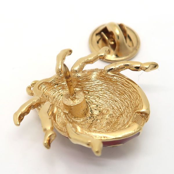 Chr.Dior ディオール Pin brooch Ladybug ピンブローチ てんとう虫