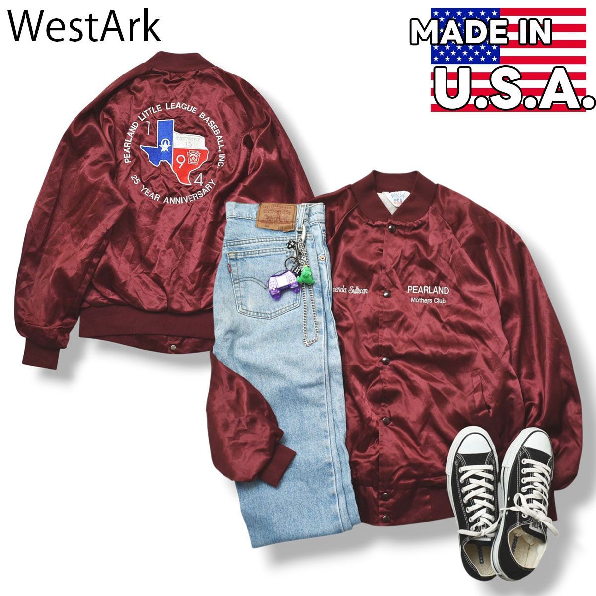 25周年記念】ヴィンテージ USA製 WestArk ウエストアーク 長袖