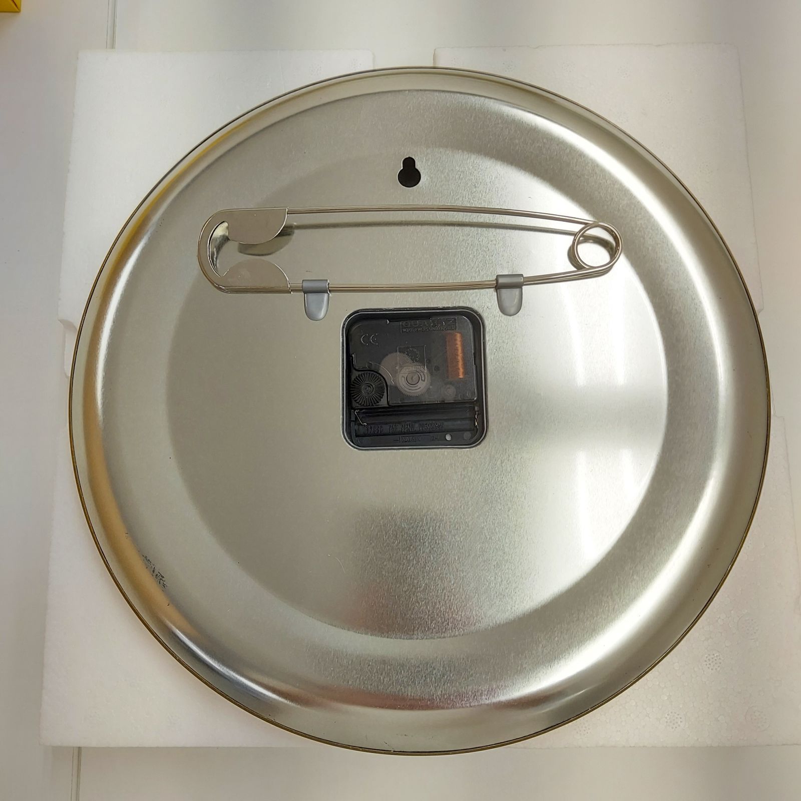 希少】非売品 ペプシ ビッグバッジクロック ロナウジーニョ 缶バッチ型