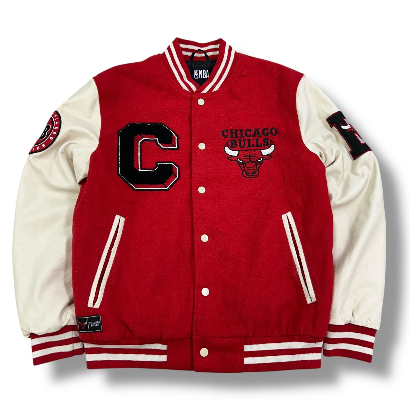 CHICAGO BULLS シカゴブルズ NBA 公式ライセンス 中綿キルティング