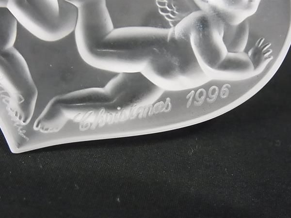 □新品□未使用□ LALIQUE ラリック 1996 エンジェル クリスマス