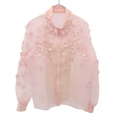 2026年最新】sov. / オーガンジーフラワーボウタイシャツの人気