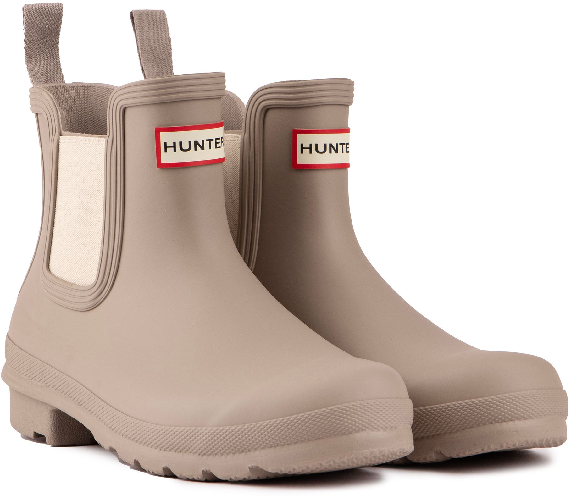 Womens Hunter Original Chelsea Boots In Stone/Natural | Soletrader