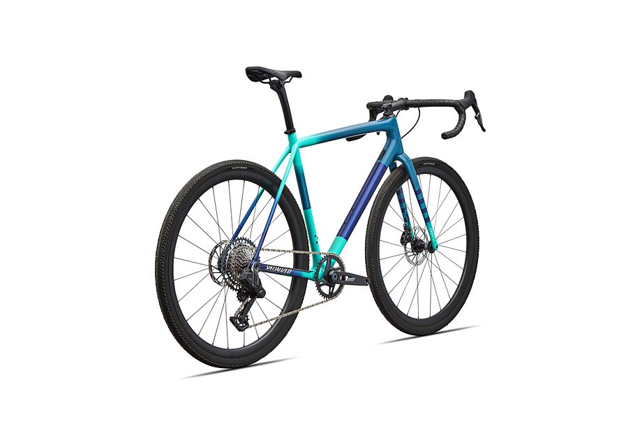 CRUX EXPERT - SRAM RIVAL XPLR AXS GRYBLU/LGNBLU/DUNEWHT 49(49
