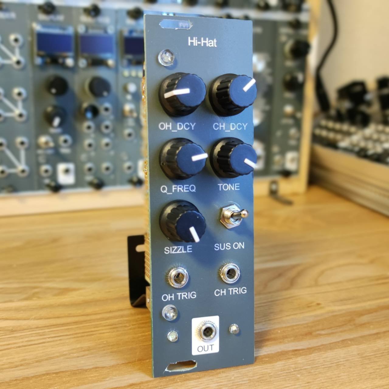 $6 Metallic Hi-Hat - DIY Eurorack Modular Synthesizer｜HAGIWO/ハギヲ