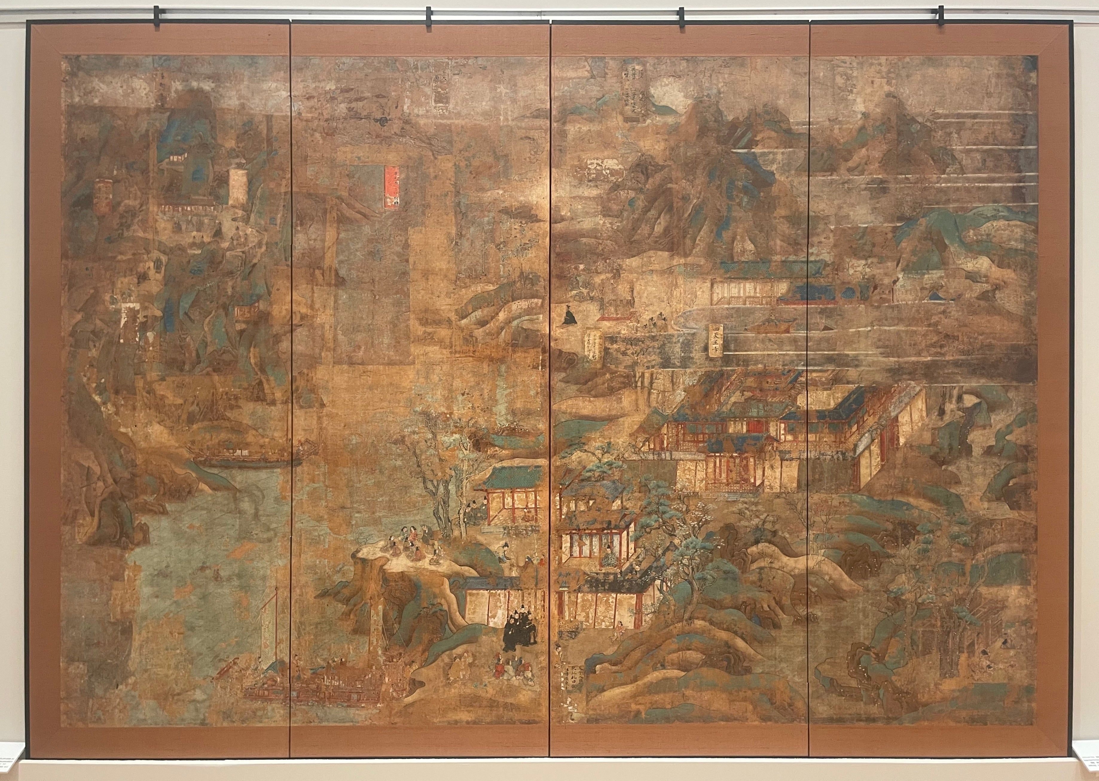 国宝『聖徳太子絵伝』を間近で見たら、合戦図の迫力が凄かった