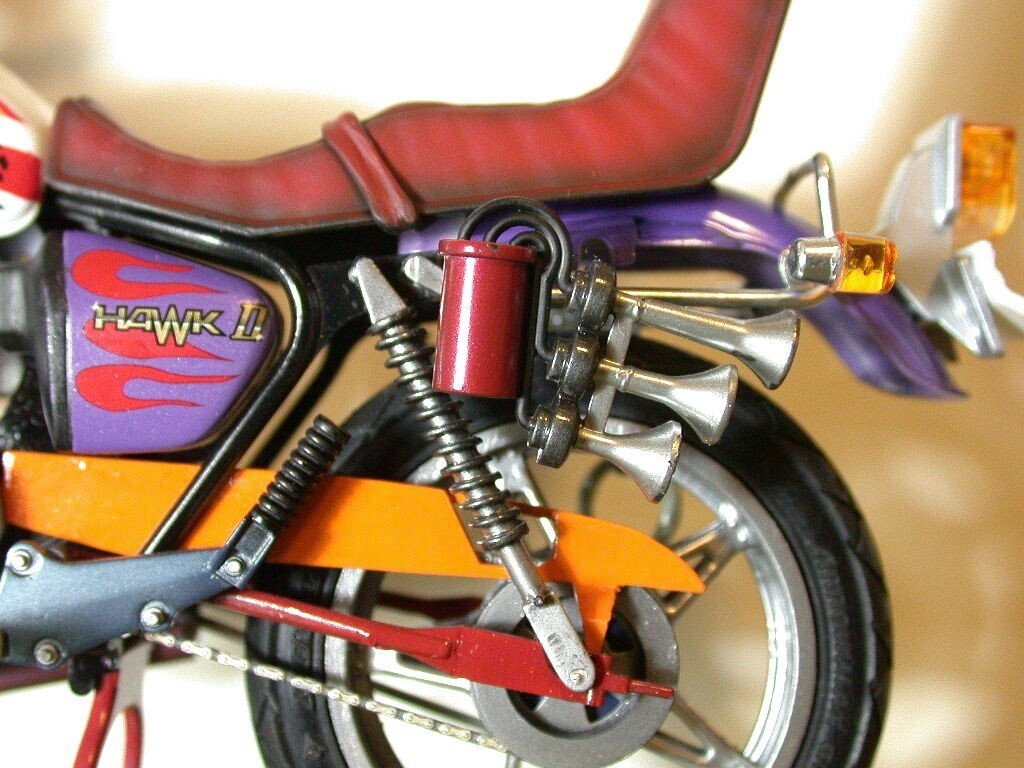 模型】暴走族のバイクを作るのは思ったよりも奥が深かった ～アオシマ