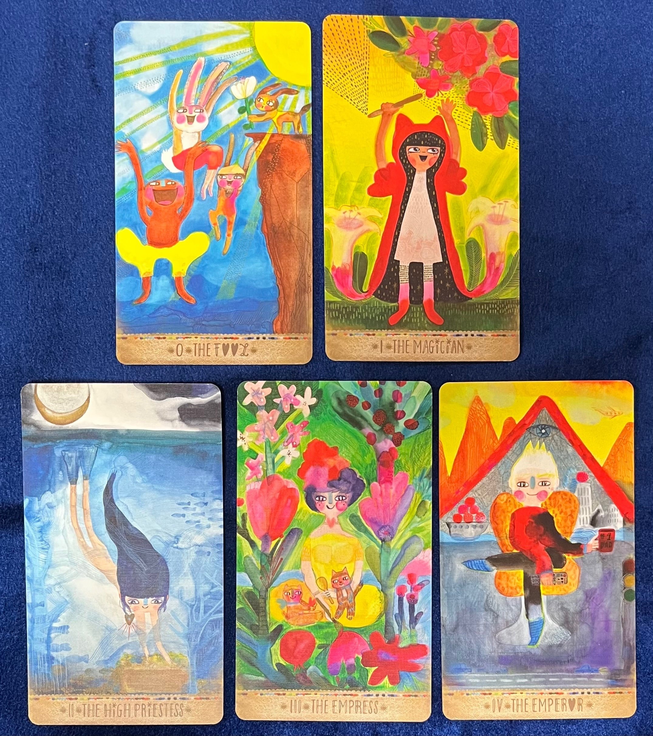 デッキ紹介】まるで絵本・PLAYFUL HEART TAROT【簡単タロット講座
