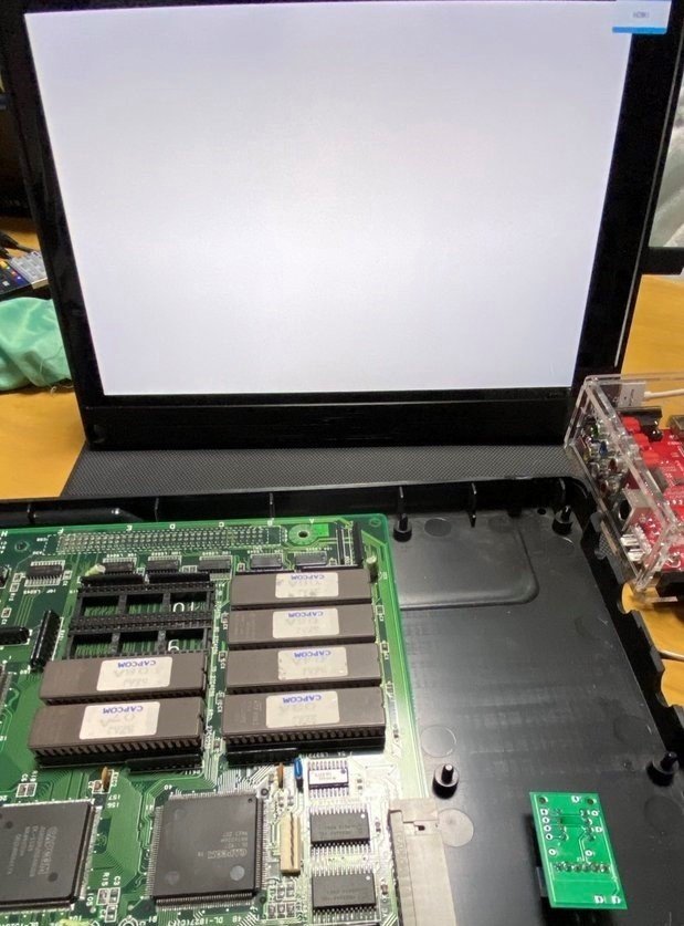 CPicS2」を使ってカプコンのアーケードゲーム基板「CPS2」を電池レス化