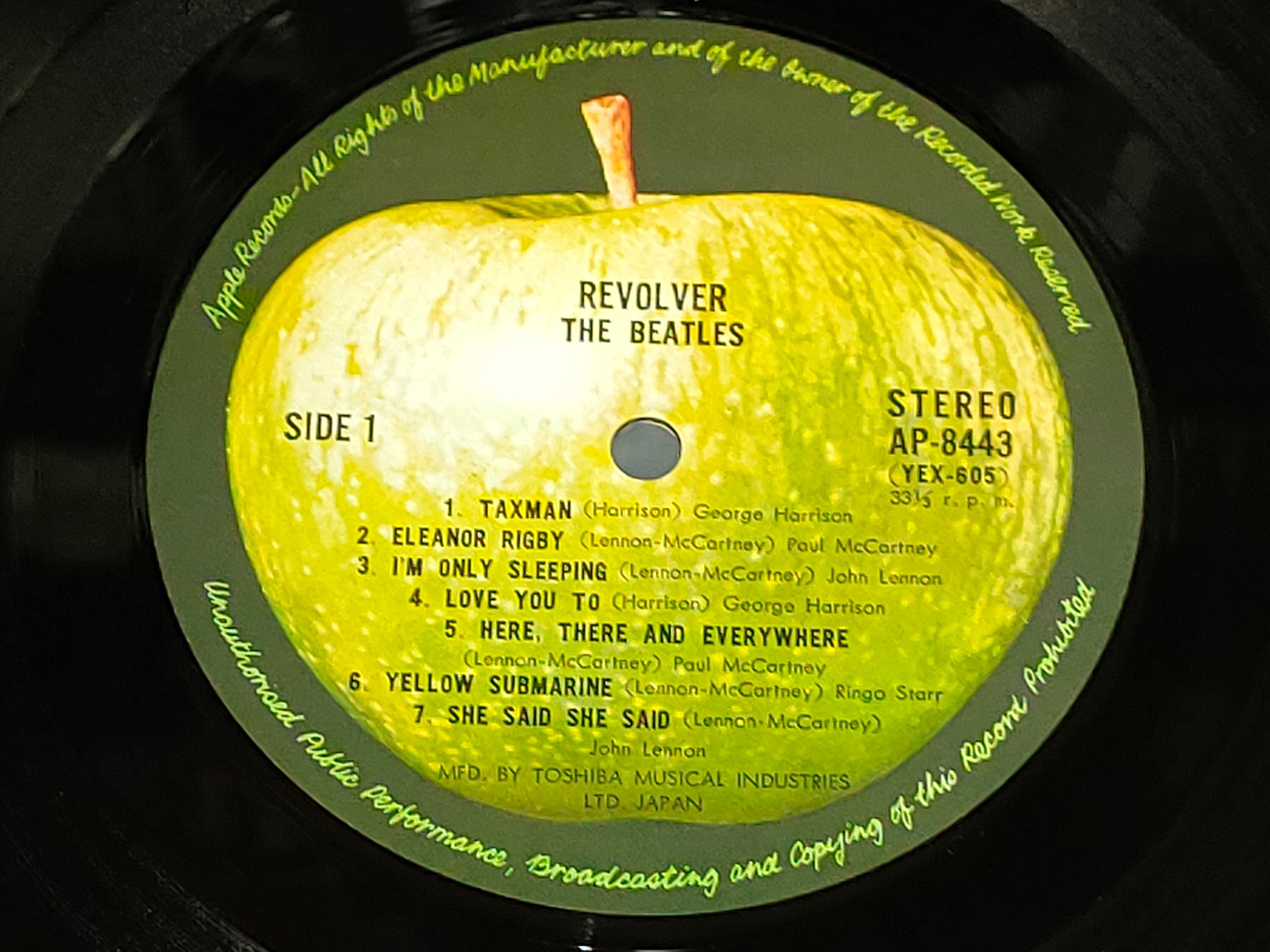 Revolver】(1966) Beatles アナログ盤で聴いてみたリボルバー体験記