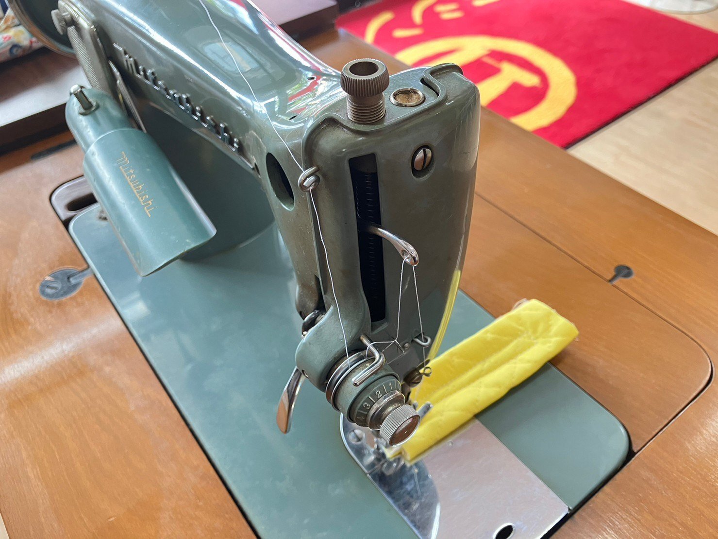 ミシン紹介】三菱（ミツビシ）足踏みミシン｜ソーイングスクエア