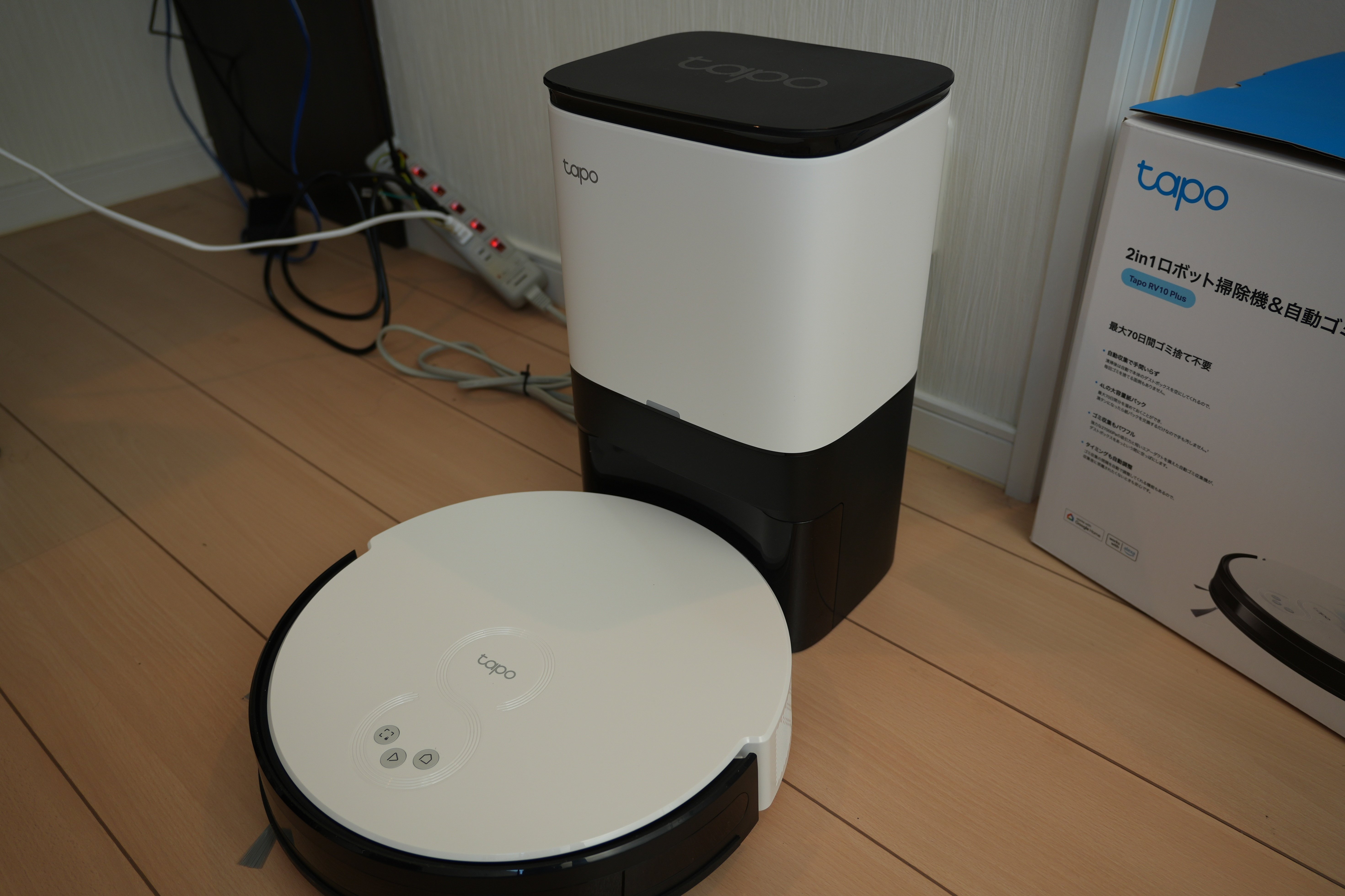 レビュー品】TP-Link Tapo RV10 Plusお掃除ロボット｜物欲名古屋人