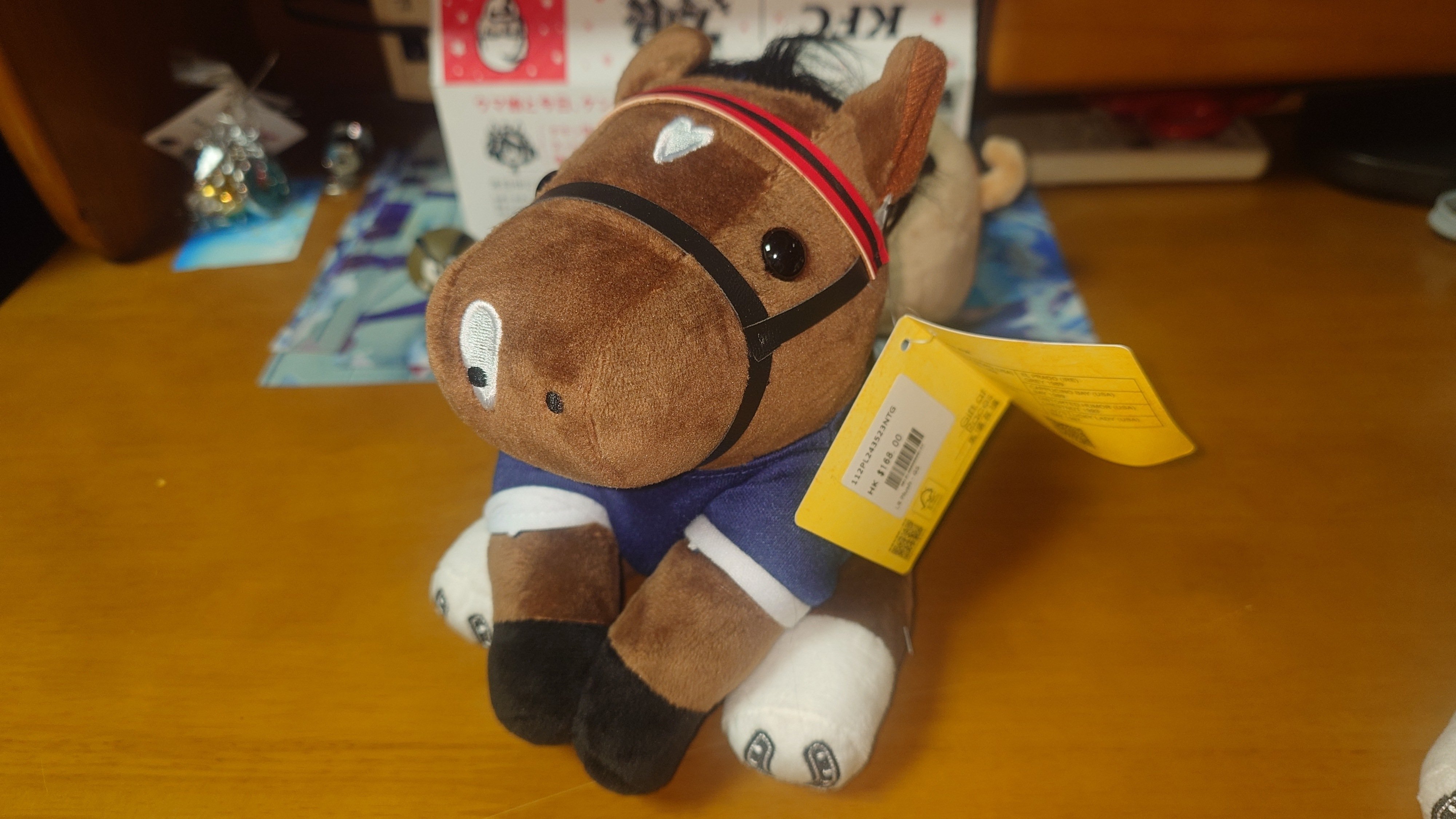 アイドルホースぬいぐるみ？ 香港馬｜デカル(ΦωΦ＊)のアイドルホース